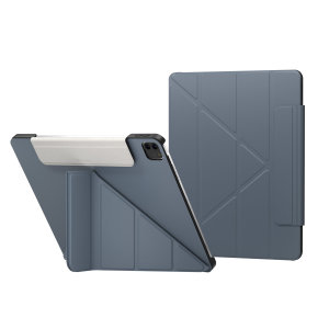 SwitchEasy Blue Origami Leather Folio Case - For Pad Pro 11" 2022