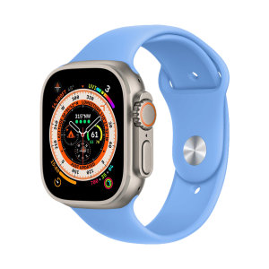 Olixar Blue Silicone Sport Strap - For Apple Watch Ultra