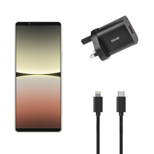Olixar 18W USB-C Fast Charger & 1.5m USB-C Cable - For Sony Xperia 5 IV