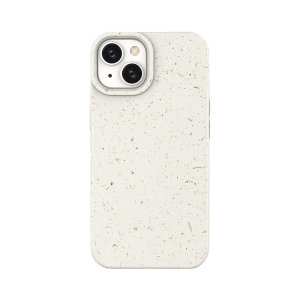 Olixar 100% Biodegradable White Case - For iPhone 13
