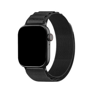 Olixar Black Alpine Loop - For Apple Watch Series 6 44mm