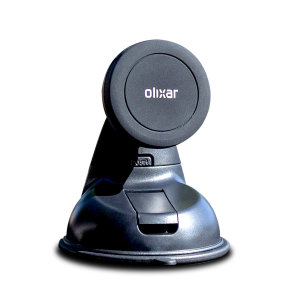 Olixar Black Magnetic Windscreen And Dashboard Mount Car Phone Holder - For iPhone 14 Plus