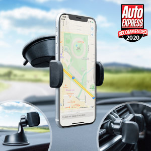 Olixar TriMount Windscreen, Dashboard & Vent Car Phone Holder - For iPhone SE 2022