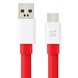 Official OnePlus Warp Charge 1m USB-A to USB-C Charging Cable - For OnePlus 5