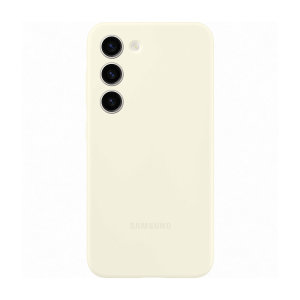Official Samsung Silicone Cover Cotton Case - For Samsung Galaxy S23