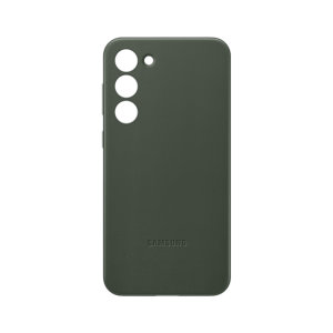 Official Samsung Leather Cover Green Case - For Samsung Galaxy S23 Plus