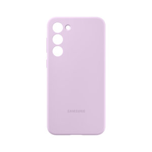 Official Samsung Silicone Cover Lilac Case - For Samsung Galaxy S23 Plus