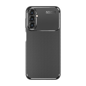 Olixar Black Carbon Fibre Case - For Samsung Galaxy A14