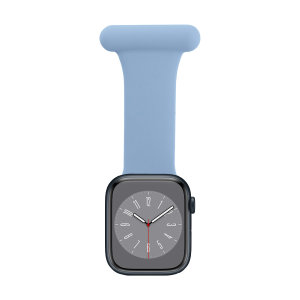 Olixar Blue Apple Watch Pin Fob for Healthcare Professionals - For Apple Watch Series 8 45mm