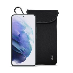 Olixar Neoprene Black Pouch with Card Slot - For Xiaomi 13