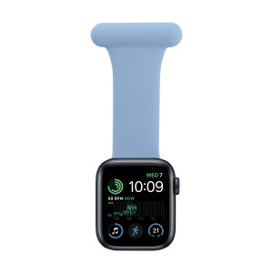 Olixar Blue Apple Watch Pin Fob for Healthcare Professionals - For Apple Watch Series SE 2022 40mm