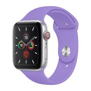 Olixar Purple Silicone Sport Strap (Size Small) - For Apple Watch Series 8 41mm
