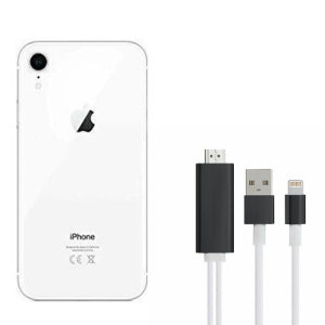 Aquarius 1080p HDMI Adapter with USB-A and Lightning - For iPhone XR