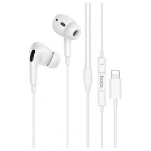 Hoco In-Ear Wired & Lightning Bluetooth Earphones with Built-in Microphone