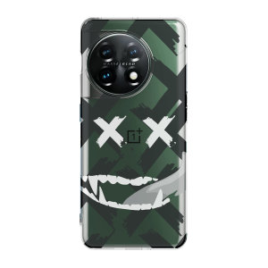 LoveCases Smiley Grafitti Clear Case - For OnePlus 11