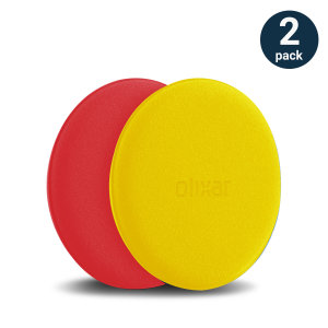 Olixar Yellow & Red Twin Pack Microfibre Soft Cleaning Pads