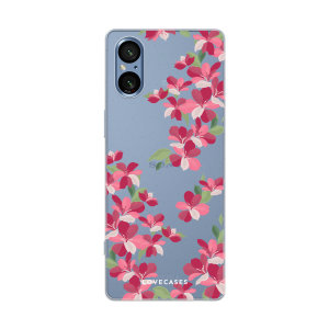 LoveCases Cherry Blossom Gel Case - For Sony Xperia 5 V