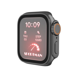 Olixar Black Apple Watch Upgrade Kit - For Apple Watch 8 44mm