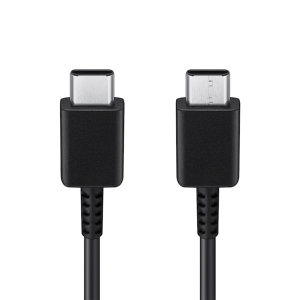 Official Samsung Black USB-C to USB-C Charge and Sync 1m Cable - For Samsung Galaxy A34