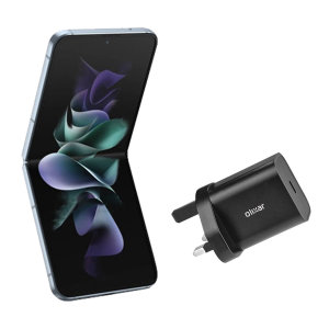 Olixar Black 20W Single USB-C Wall Charger - For Samsung Galaxy Z Flip5