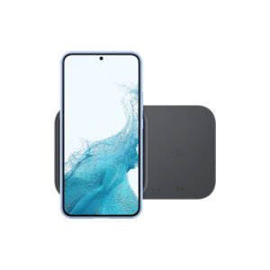Official Samsung White 15W Super Fast Duo Wireless Charger Pad With UK Mains Plug - For Samsung Galaxy Z Fold5