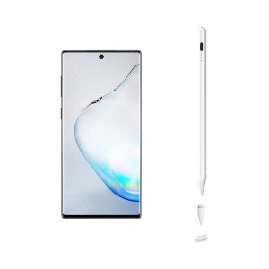 Olixar White Magnetic  Stylus Pen - For Samsung Galaxy Note 10