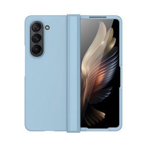 Olixar Light Blue Fortis Case with Protective Hinge - For Samsung Galaxy Z Fold5