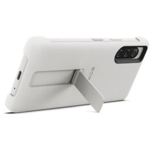 Official Sony White Style Cover Stand Case - Sony Xperia 10 V