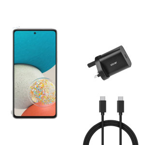 Olixar 18W USB-A Fast Charger & USB-A to C Cable - For Samsung Galaxy A53