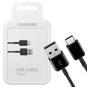 Official Samsung 1.5m USB-C Black Charge and Sync Cable- For Samsung Galaxy Tab S8 Plus