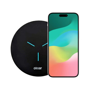 Olixar Slim 15W Fast Wireless Charger Pad - For iPhone 15 Plus