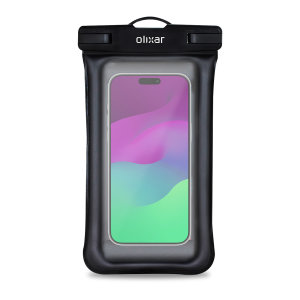 Olixar Black Waterproof Pouch - For iPhone 15 Pro Max