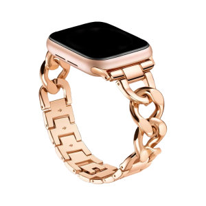Olixar Rose Gold Metal Apple Watch Strap - For Apple Watch SE 2020 40mm