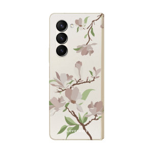 LoveCases White Cherry Blossom Case - For Samsung Galaxy Z Fold5