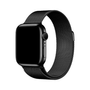 Olixar Black Milanese Apple Watch Strap - For Apple Watch Series 9 41mm