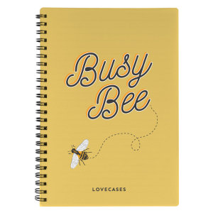 LoveCases Busy Bee A4 Yellow Notebook