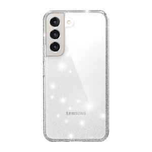 Olixar Clear Glitter Tough Case - For Samsung Galaxy S21