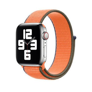 Official Apple Kumquat Sport Band - For Apple Watch SE 2022 40mm