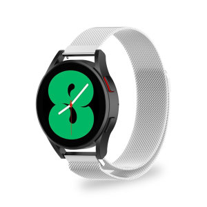 Olixar Milanese Silver Strap (S/M) - For Samsung Galaxy Watch 6 Classic