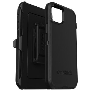 OtterBox Defender Series Black Tough Case - For iPhone 15 Plus