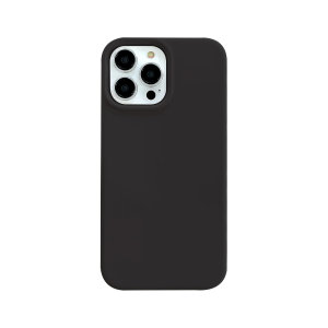 Olixar MagSafe Silicone Black Case - For iPhone 15 Pro
