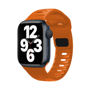 Olixar Orange Rugged Sport Band - For Apple Watch Series 7 45mm