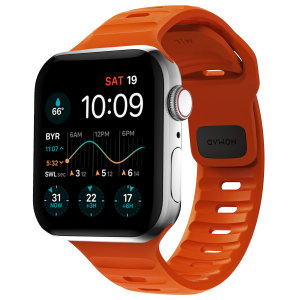 Nomad Ultra Orange Sport Band M/L - For Apple Watch Series 8 45mm