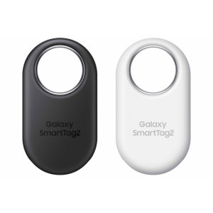 Official Samsung Black and White SmartTag2 Bluetooth Compatible Trackers - 2 Pack