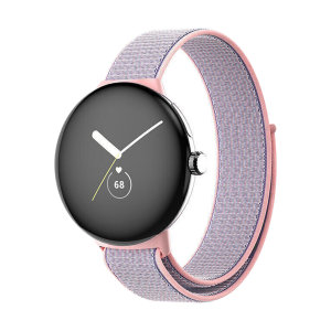 Olixar Pink & Purple Woven Band - For Google Pixel Watch