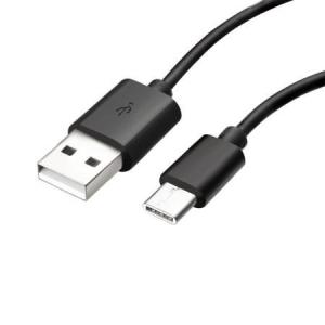 Official Samsung Black 1.2m USB-A to USB-C Charge & Sync Cable - For Samsung Galaxy Tab S9 FE