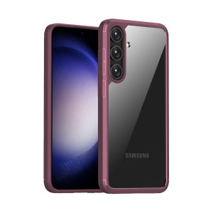 Olixar Novashield Burgundy Bumper Case - For Samsung Galaxy S24