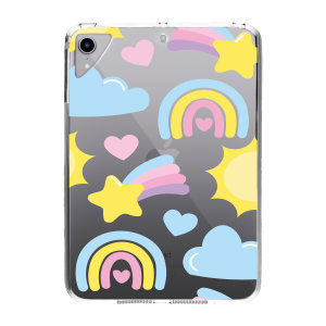 LoveCases Happy Rainbows Kids Case - For iPad Mini 5 2019 5th Gen