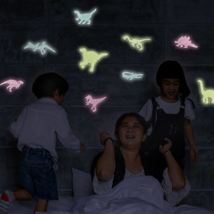 Olixar Glow In The Dark Dinosaur Wall Stickers For Kids
