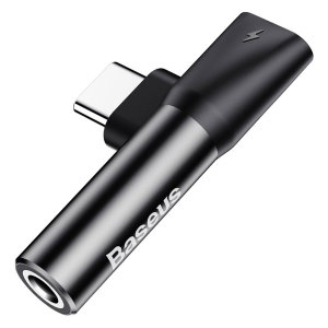 Baseus USB-C to USB-C Port & 3.5mm Audio Headphone Jack Adapter - For iPhone 15